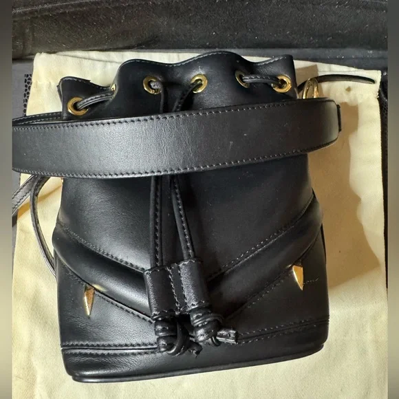 🔥RARE🔥 Fendi Monster Small Bucket Bag - Picture 8 of 9